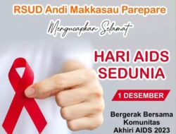 RSUD Amas Parepare Peringati Hari Aids Sedunia