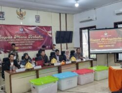 KPU Parepare Gelar Rapat Pleno Hasil Perhitungan Tingkat Kota, Pj Wali Kota Apresiasi Penyelenggara Pemilu   
