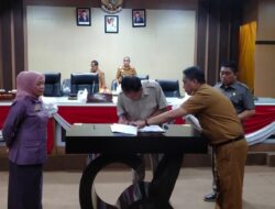 Rapat Paripurna DPRD Penandatanganan Kebijakan Umum Pagu Indikatif Wilayah 2025