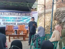Serap Aspirasi, Ibrahim Suanda Temui Konstituennya
