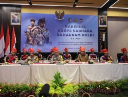 Kapolda Sulsel Hadir Bersama Kabaharkam Polri Yang Membuka Rakernis Korsabhara Baharkam Polri T.A 2024 di Makassar