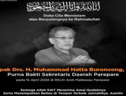 Pemkot dan Menajemen RS Andi Makkasau Parepare Sampaikan Duka Cita Atas Wafatnya Mantan Sekda