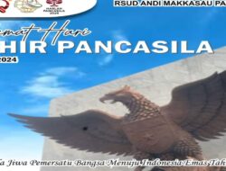 Manajemen RS Andi Makkasau Parepare Ucapkan Selamat Hari Jadi Pancasila 2024