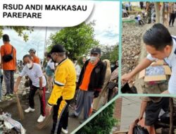 RS Andi Makkasau Bersih Pantai di Anjungan Cempae untuk Peringati Hari Lingkungan Hidup Sedunia 2024