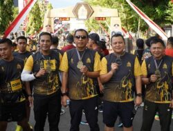 Pj Wali Kota Akbar Ali Ikuti Lari Maraton Gelaran Bhayangkara Run and Expo 2024