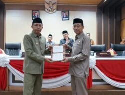 Wakil Ketua DPRD Parepare Pimpin Rapat Paripurna Pembahasan Perda LPj APBD 2023