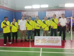 350 Peserta Meriahkan Turnamen Bulu Tangkis Wali Kota Cup 2024 di GOR Mario Pulana