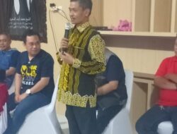 Ketua KKSS Kalimantan Selatan Jamu Makan Malam Kontingen Porwanas PWI Sulsel di Banjarmasin