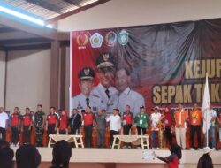 Kejurnas Sepak Takraw 2024 Resmi Dibuka di Parepare oleh Kadispora Sulsel