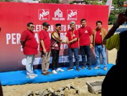 Peletakan Batu Pertama Perumahan Pesona Mario : Begini Sambutan Founder Mario Group