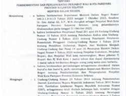 Dr Abdul Hayat Gani Pj  Walikota Parepare Gantikan Akbar Ali