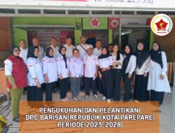 Pengurus DPC Barisan Republik (BR) Se-Kota Parepare Terima Mandat Tugas Dari DPD