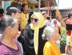 Blusukan di Kebun Sayur, Erat Bersalam Disambut Meriah dengan Sorakan Nomor 4 Menang-Menang