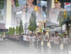 Kapolres Parepare Libatkan 199 Personel Pam TPS di 22 Kelurahan