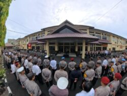 Polres Parepare Siap Amankan Jalannya Pemungutan Suara Pilkada 2024, Kapolres Parepare Sebar 199 Personel di 22 Kelurahan.
