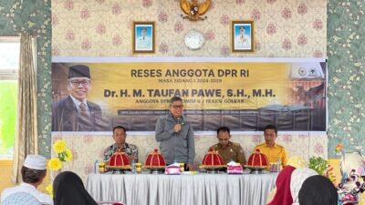 Warga Pangkep Apresiasi Kehadiran Reses Taufan Pawe di Balocci, Sebut Anggota DPR RI yang Tidak Lupakan Warganya