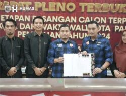 Sekda Husni Syam Hadiri Rapat Pleno Penetapan Pasangan Walikota  Dan Wakil Walikota Terpilih di KPU Parepare