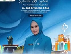 Manajemen RSUD Andi Makkasau Mengucapakan Selamat & Sukses Kepada Ibu Walikota Parepare, dr. Andi Arfiah Haj, S.Ked, Resmi Menjabat sebagai Ketua TP PKK dan Dekranasda