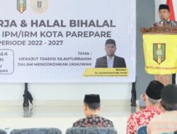 Merajut Silaturahmi, Wali Kota Parepare Tasming Hamid Hadiri Raker dan Halal Bi Halal IKA Alumni IPM/IRM