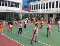LPPM Unhan RI Ajak Warga Kampus Senam Line Dance