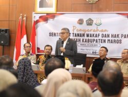 Masyarakat Doakan Taufan Pawe Bisa Terus Perjuangkan Program Sertipikat Tanah Wakaf dan PTSL