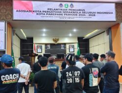 Pengurus Askot PSSI Parepare Periode 2024-2028 Siap Dilantik Besok