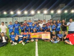 Karajae FC  Juarai Turnamen Mini Soccer HUT Bayangkara ke-79