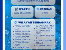 PAM Tirta Karajae Lakukan Pembersihan Pompa dan Pipa Hisap di Sumur Dalam P-9A Lapadde