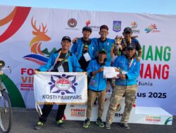 Kosti Sulsel Raih Medali Perak di Fornas VIII Mataram dalam Lomba Karnaval Putra