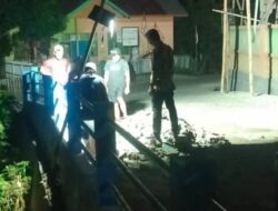 Petugas PAM Tirta Karajae Kerja Lembur Demi Distribusi Air Bersih Tetap Lancar
