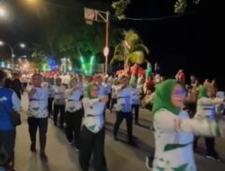 Dinas Perdagangan Kota Parepare Semarakkan  Kemerdekaan RI Dengan Lomba Gerak Jalan