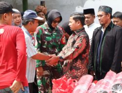 Tiga Unit Asrama Santri Terbakar di Pareparei Kota Tasming Hamid Beri Bantuan dan Dukungan Moril