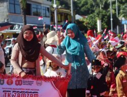 Pawai Karnaval TK Meriahkan HUT RI ke-80 di Parepare, Ketua PKK Tekankan Pendidikan Karakter Sejak Dini