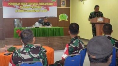 Pusterad Gandeng Media Di Parepare,TNI Harap Sinergitas Dengan Pers Semakin Kuat Tanpa Sekat