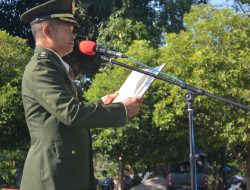 Gelar Upacara Hari Kesaktian Pancasila, Kodim 1405: Teguhkan Semangat Persatuan Dan Loyalitas Prajurit