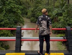 Pastikan Aliran Air Lancar, Tasming Hamid Pantau Jembatan dan Sungai di Bacukiki