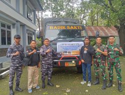 Sinergi Media, Bantuan Kemanusiaan FKM Parepare Tiba di Kodaeral VI Makassar