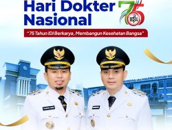 Pemkot Parepare Ucapkan Selamat Hari Dokter Nasional ke-75, Apresiasi Dedikasi dan Pengabdian Para Dokter