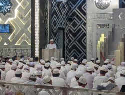 Beribadah Sambil Berwisata Religi di Awal Tahun, Safari Shalat Subuh Berjemaah Majelis Syuhada Parepare Tumpah Ruah di Masjid Baiturahman H Lawe Barru