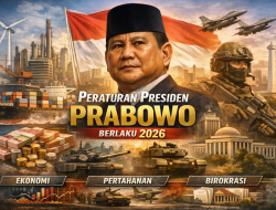 Perpres Strategis Prabowo Berlaku Januari 2026, Menandai Arah Tegas Kebijakan Nasional