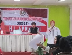 “Saya Dibayar Untuk Mendengar Rakyat”, Afriyani Tegaskan Reses Harus Berbuah Nyata Bagi Warga Parepare.