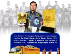 Parepare Raih Juara I Pengelolaan Sampah se-Sulsel dan Peringkat 6 Nasional, Bukti Kerja Sama dan Komitmen