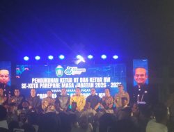 Wali Kota Parepare, Tasming Hamid, Kukuhkan Ketua RT dan RW Se-Kota Parepare Masa Jabatan 2026-2031 di Kampung Enjoy