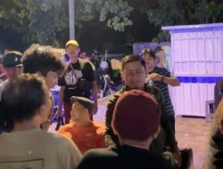 Wali Kota Tasming Hamid Jajal Permainan Gel Blaster Bareng Kapolres Parepare di Kampung Enjoy
