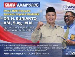 Ketua SMSI Parepare Apresiasi Capaian Akademik DR. H. Surianto: Figur Inspiratif yang Menyatukan Kepemimpinan dan Keteladanan