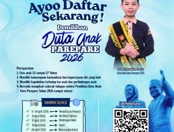 Pemilihan Duta Anak Parepare 2026, Mencari Bintang Muda yang Berani dan Peduli