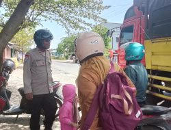 Aipda Muhammading Sambangi Warga, Imbau Pasang CCTV dan Waspada El Nino