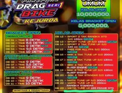 Kapolres Cup Drag Bike Parepare, 23 Kelas Siap Digas di Sirkuit Mattirotasi