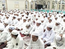 Hujan Tak Redam Semangat, Lebih 500 Jamaah Padati Safari Subuh Majelis Syuhada di Masjid Nurussamawati Parepare