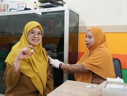 RSUD Andi Makkasau Gencarkan Imunisasi MR untuk Nakes